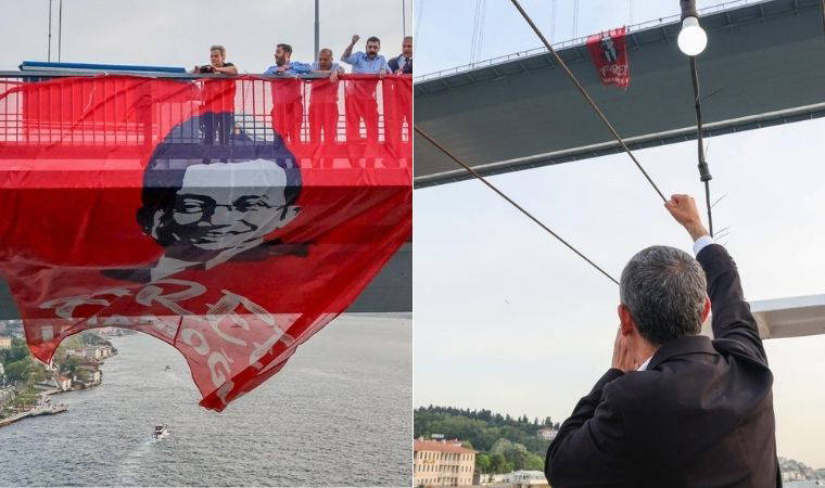 Pankart kaldırıldı, soruşturma başlatıldı!
