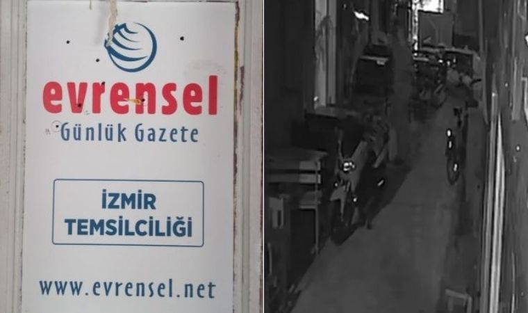 Evrensel gazetesinin İzmir bürosuna silahlı saldırı