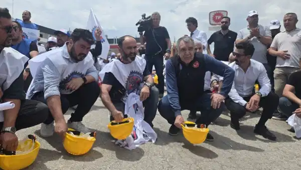 Doruk Maden işçilerinin Beypazarı'nda bekleyişi sürüyor... Madenci çocuğu: Her yaz babamın hakkını aramaktan sıkıldım