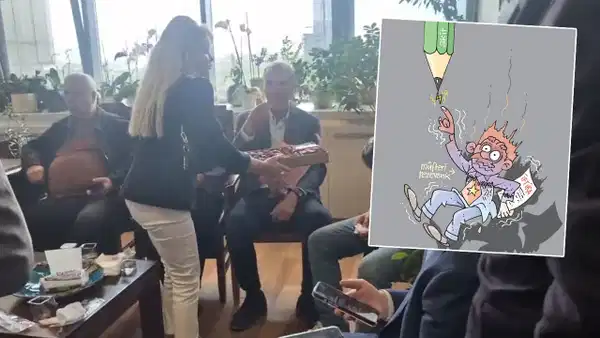 Özgür Özel açıkladı: 'Ferdi Zeyrek canıyla uğraştığı gün çarpıldı diye karikatür çizen kadın babaevinde çikolata dağıtıyor'