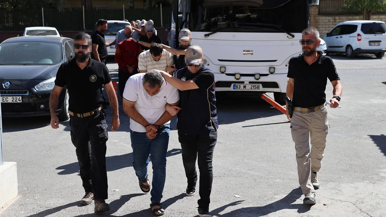 Şanlıurfa merkezli IŞİD operasyonunda 10 zanlı tutuklandı