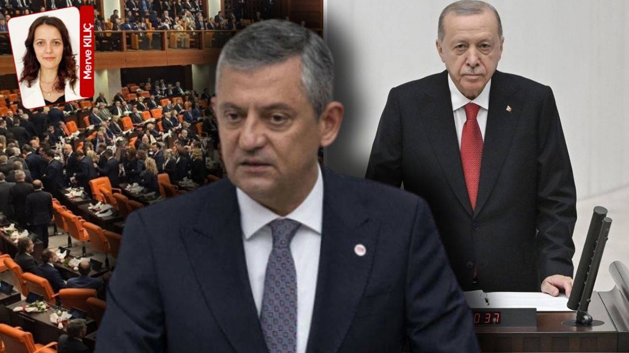 Erdoğan kürsüye çıkınca YENİ Partililer salonu terk etti!