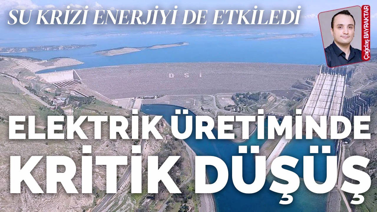 'Elektrik üretimi 30 yılda yüzde 25 azaldı'
