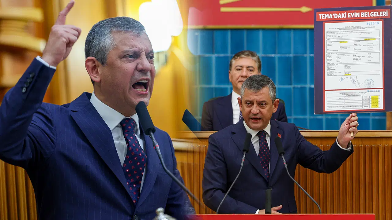 Özel'den kürsüde 'malvarlığı' çıkışı