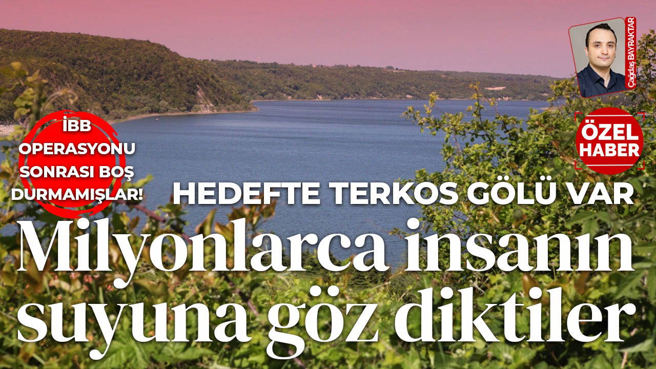 Terkos Gölü’ne 'ticari' izin