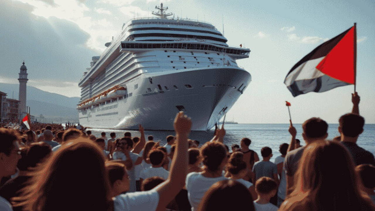 Yunanistan'da sendikalar seferber oldu: 'Katil İsrail gemisini Limana yanaştırmayacağız!'