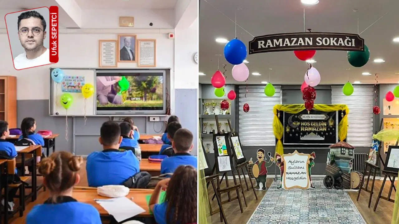 MEB’in ‘Maarif’in Kalbinde Ramazan’ genelgesi sonrası okullardan 'ramazan' manzarası: O görüntüler gündem oldu!