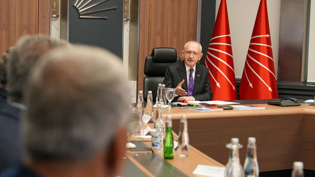 Kılıçdaroğlu MYK'si toplanmıştı...