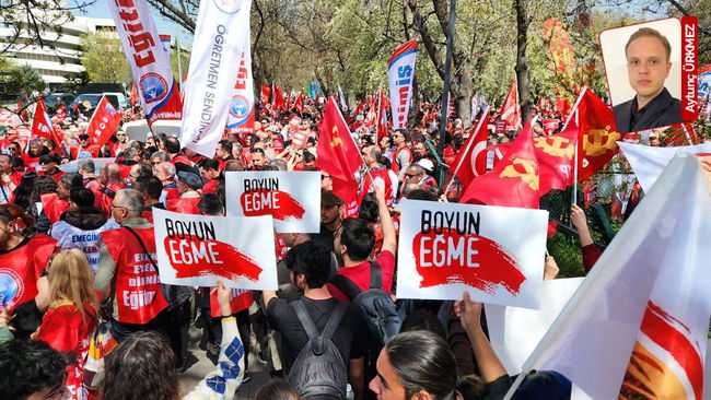 Katliamı değil eğitimcileri 'önlemeye' çalıştılar!