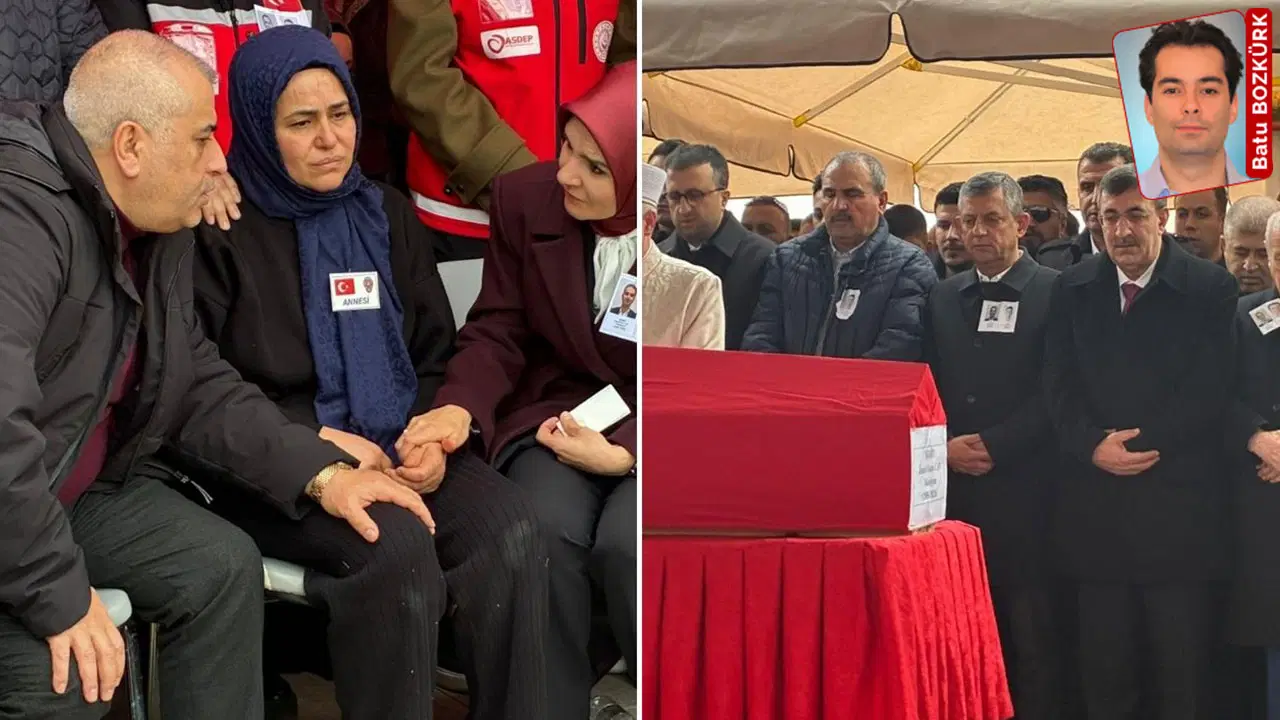 Katar’da şehit olan iki ASELSAN teknisyeni son yolculuğuna uğurlandı... Şehidin annesinden yürek yakan soru: 'Niye gönderdiniz?'