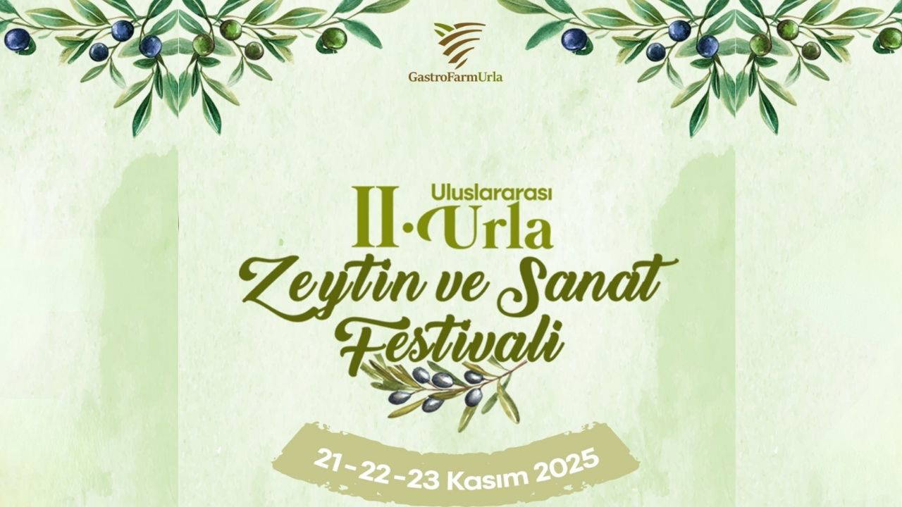 Zeytin ve sanat Urla'da buluştu