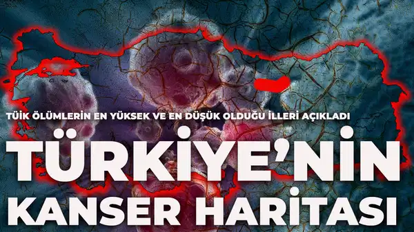 Türkiye'de en çok kanser vakası görülen iller belli oldu