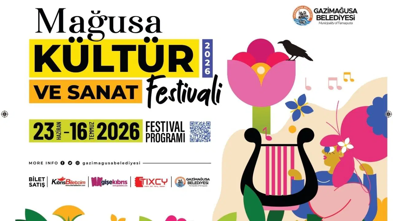 Mağusa’da sanat zamanı: 26. Uluslararası Kültür Sanat Festivali başlıyor!
