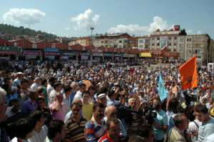 Bulancak'ta fındık mitingi