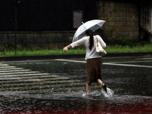 Samsun'da sağnak yağış
