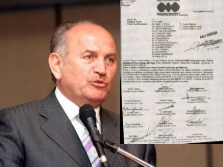 Rüşvet belgesinde Topbaş'ın adı geçiyor