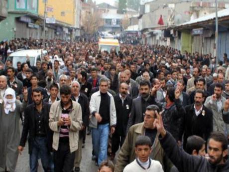 Şanlıurfa'da Öcalan lehine gösteri