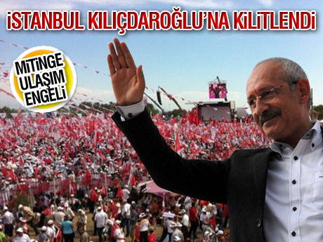 Yüz binler CHP mitinginde buluştu!