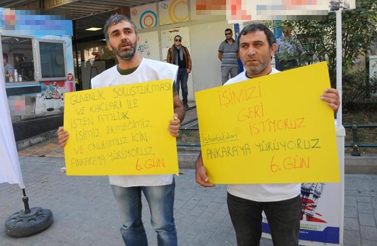 Tek başına 269 gündür eylemde