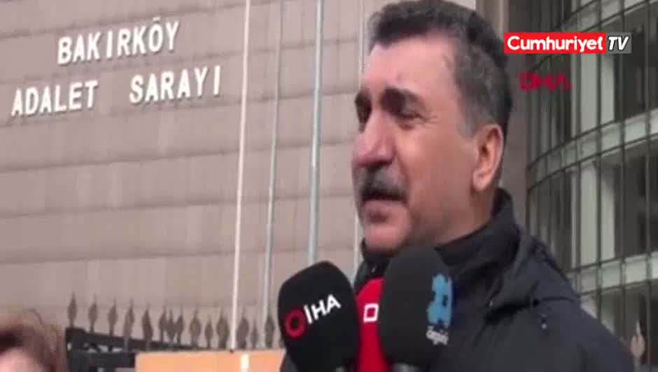 Serbest bırakılan Ferhat Tunç'tan adliye önünde açıklama