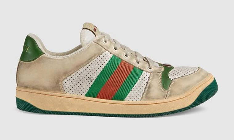 Gucci 'kirli ayakkabıları' 4600 TL'ye satışa çıkardı