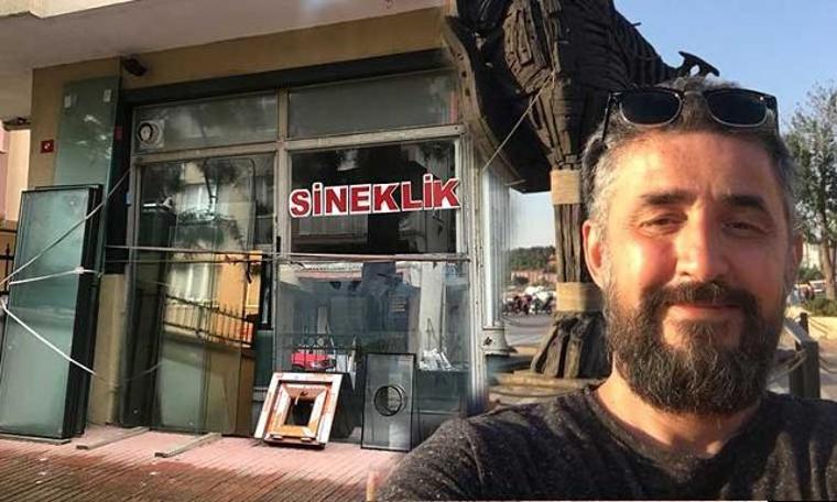 Cam takmaya gitti enkazın altında kaldı