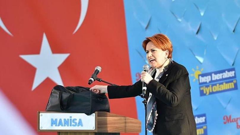İYİ Parti lideri Manisa’da tutuklanacağını ima eden Erdoğan’a ‘Gel beni al bakalım’ dedi