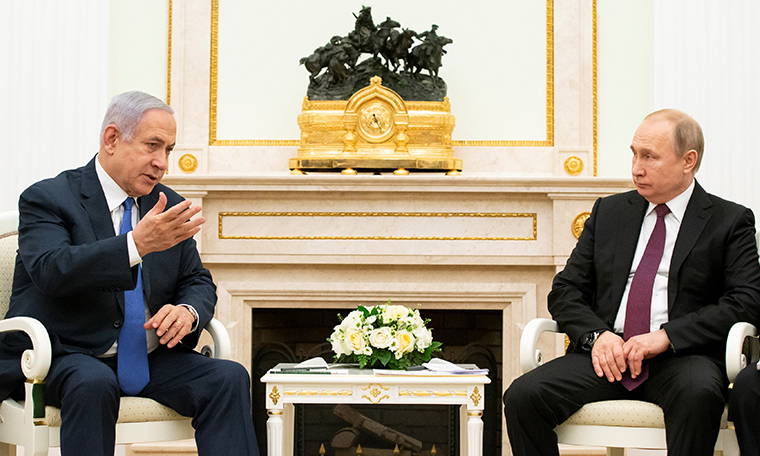 Netanyahu, Putin ile görüştü