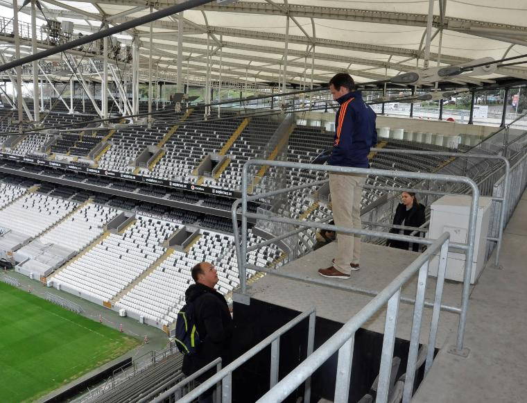 Vodafone Park'ta değerlendirme toplantısı yapıldı