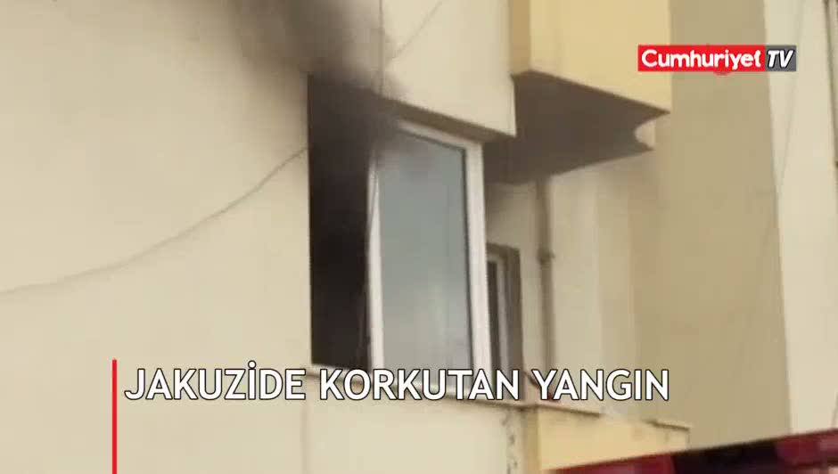 Jakuzide korkutan yangın