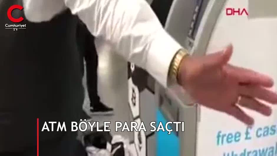 ATM para saçtı!