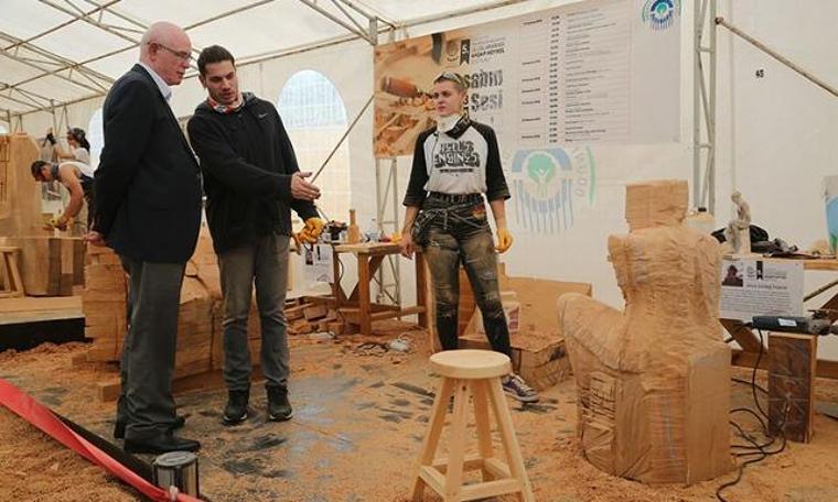 Ahşabın sesi Odunpazarı’nda