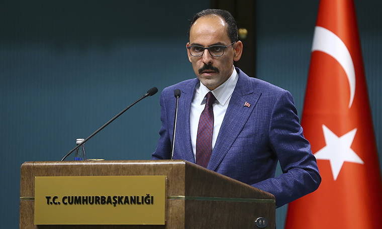 Kalın, Rusya'nın Suriye Özel Temsilcisi Lavrentyev ile görüştü