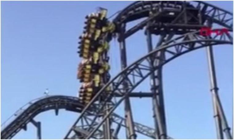 Hız treni arıza yaptı... Yarım saat dik şekilde mahsur kaldılar