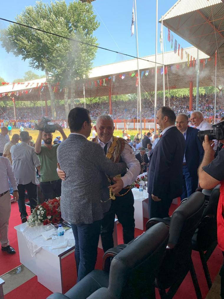 Başkan Ekrem İmamoğlu Er Meydanı'nda