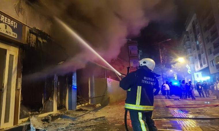 Orhangazi'de korkutan yangın