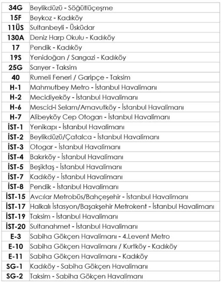İETT'den gece seferleri duyurusu