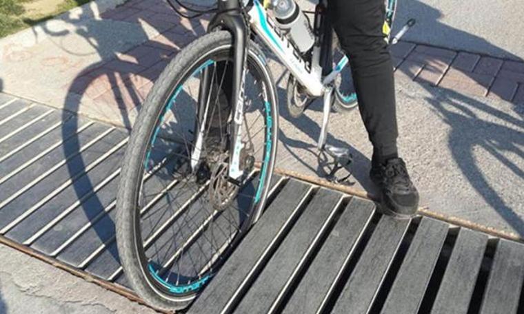 Mor Pedal Bisiklet Derneği'nden 'mazgal' eylemi