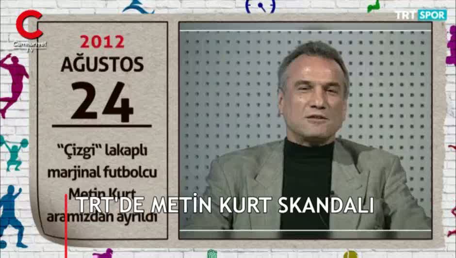 TRT'de Metin Kurt'a 'marjinal' dediler
