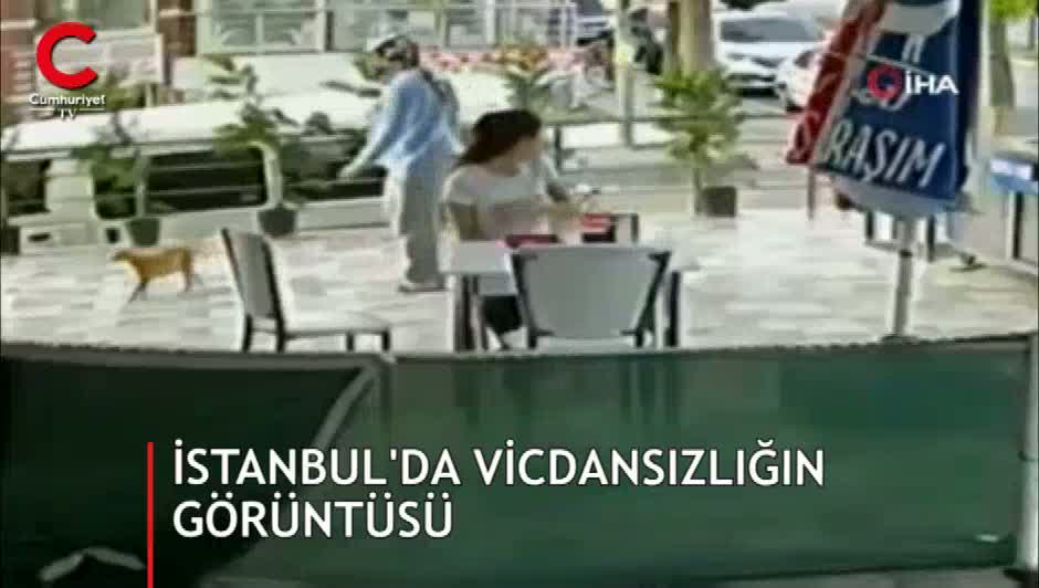İstanbul'da vicdansızlığın görüntüsü!
