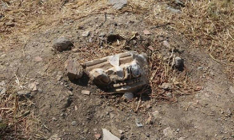 Hafriyattan tarihi sütun başı çıktı