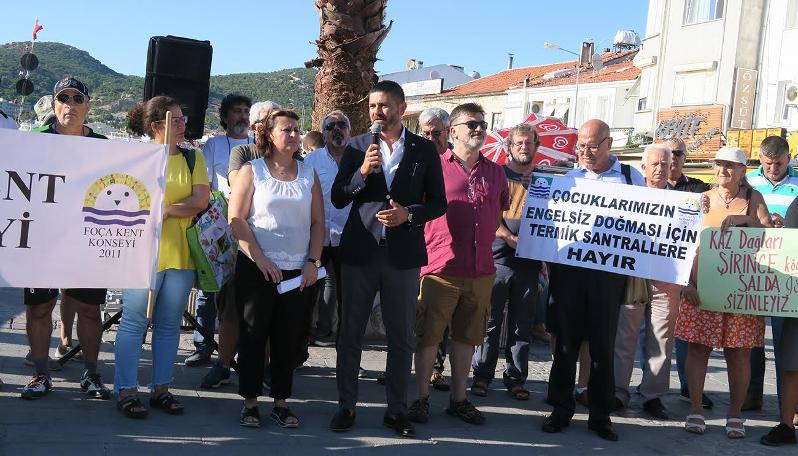 Çevre katliamlarına protesto