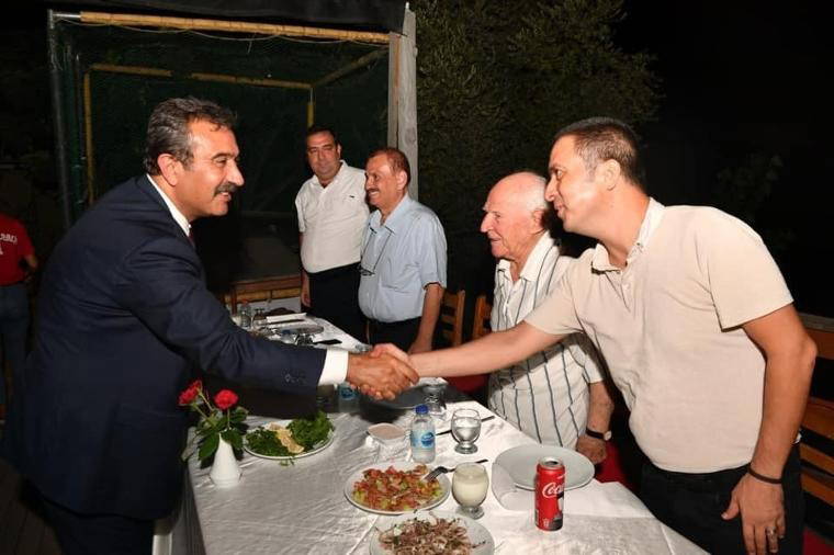 Soner Çetin, efsanelerle buluştu