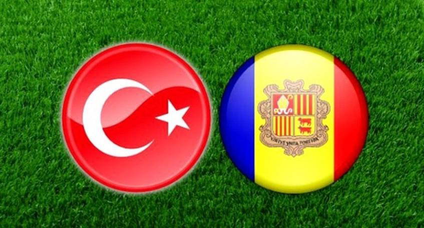 MAÇ SONUCU  Türkiye Andorra 1-0