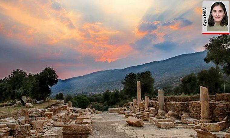 Dionysos’un büyülü kenti...