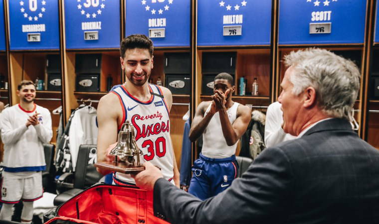 Yok artık Furkan Korkmaz! Kariyer rekoru kırdı, 76ers kazandı