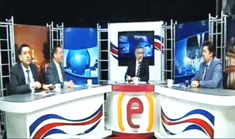 Depreme canlı yayında yakalandılar (25.01.2020)