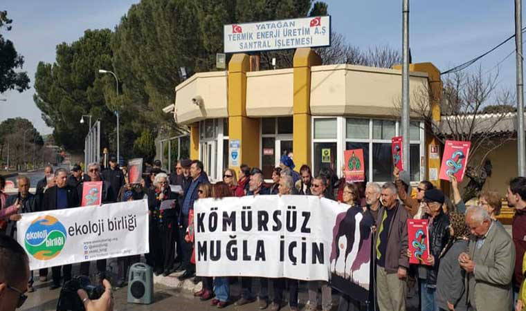 Yatağan Termik Santrali için sembolik kapatma töreni