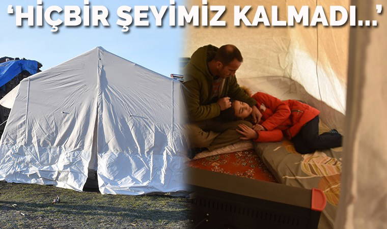 Dilara deprem anını anlattı: Kafamıza taşlar düşmeye başladı...