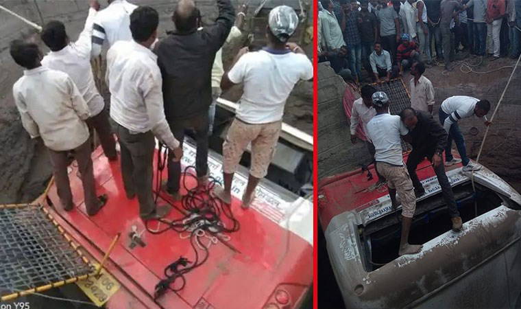 Hindistan’da kaza yapan otobüs çukura düştü: 27 ölü, 32 yaralı